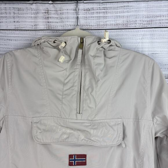 NAPAPIJRI - Women's Rainforest Winter Pocket Pullover jacket Anorak Size Small - Picture 10 of 14